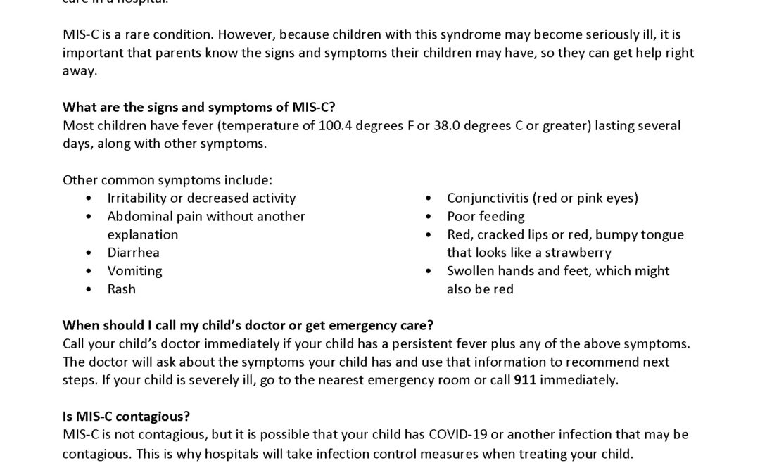 COVID-19 and the Immune System of Children and Adults